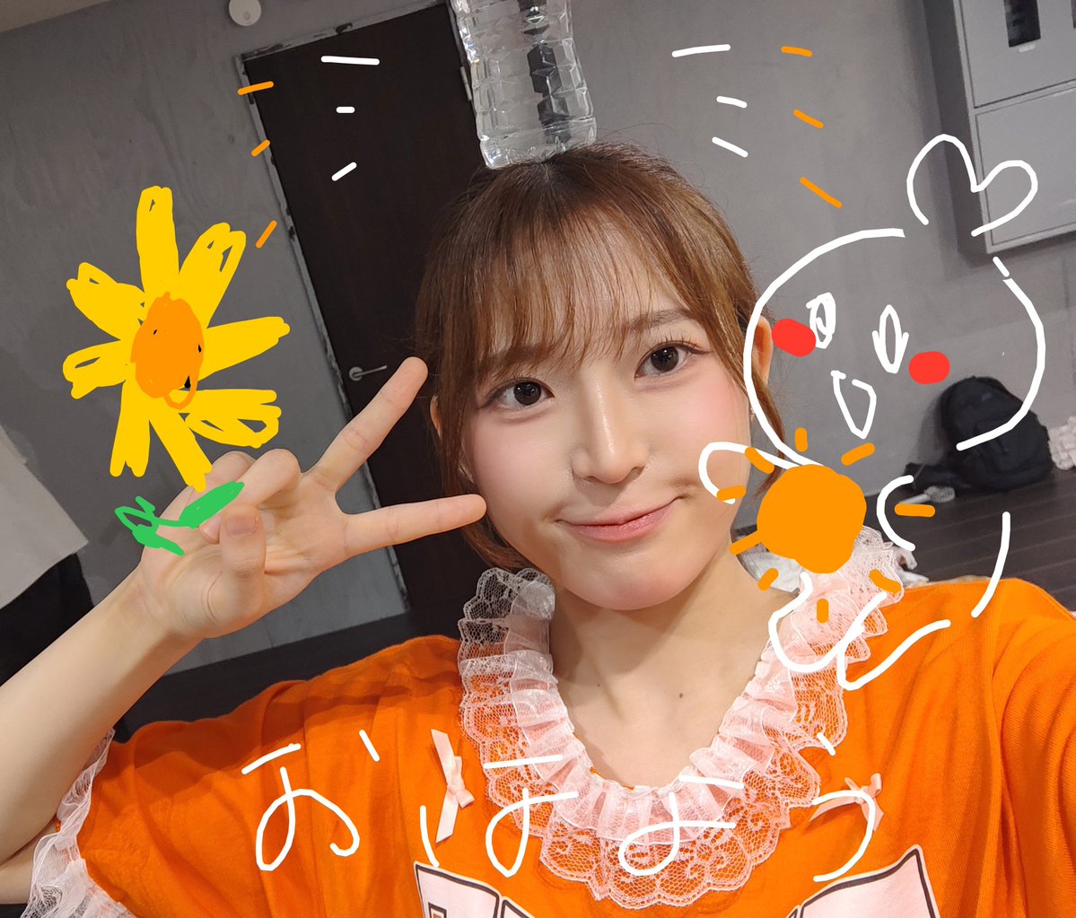 sgsp_rin's tweet photo. おはよう(๑•ᴗ-๑)🧡 https://t.co/atETL5Ls4D
