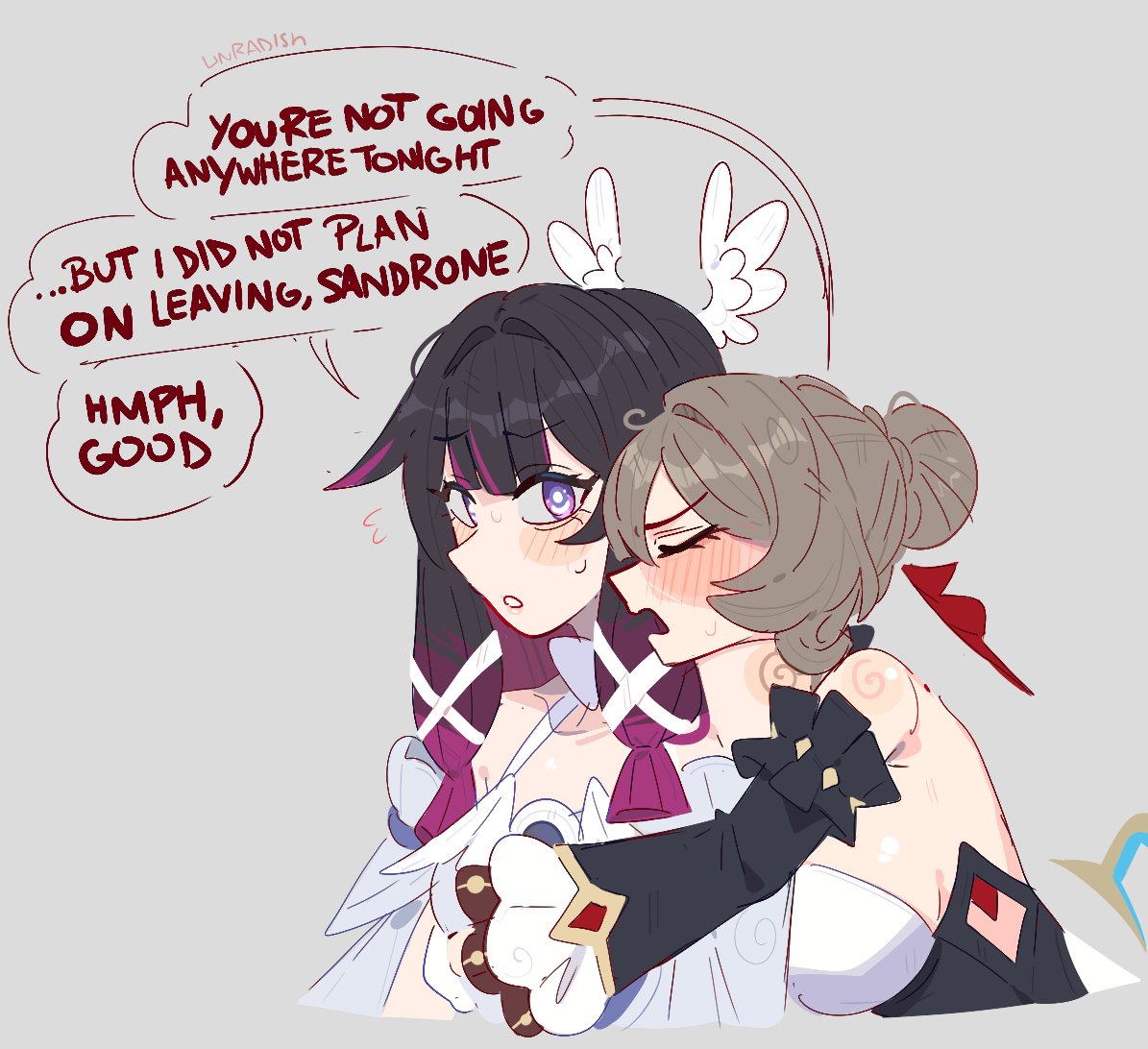 UnfamousRadish's tweet photo. when u a little needy https://t.co/2NlpB0KJ4y