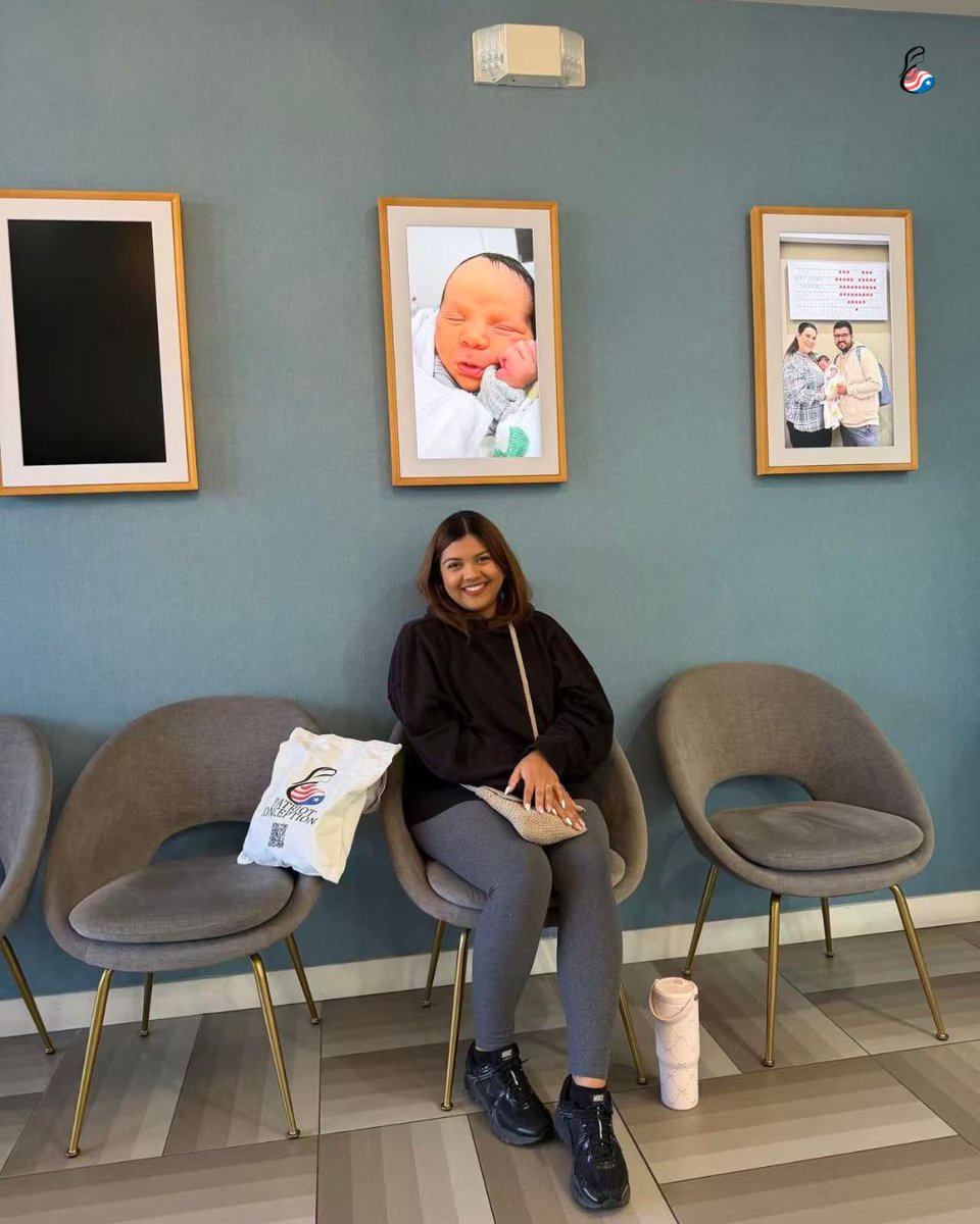 PatriotSurro's tweet photo. Embryo transfer day just hits different when you've got good people by your side... and fries. 🍟😄 Lainday had her embryo transfer, and our staff Melisa made sure she was well taken care of, cravings and all! https://t.co/dveVtPVF9F