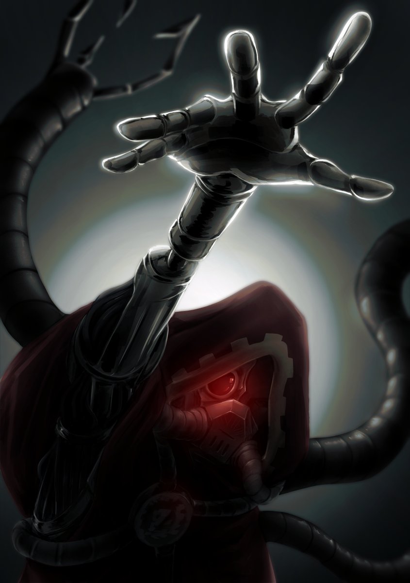 coolbluex's tweet photo. The flesh is weak! margelmargaret's OC - Corwin for artfight. It's always fun to draw the Adeptus Mechanicus
#warhammercommunity #techpriest #artfight2026 https://t.co/ir2XNeyfMF