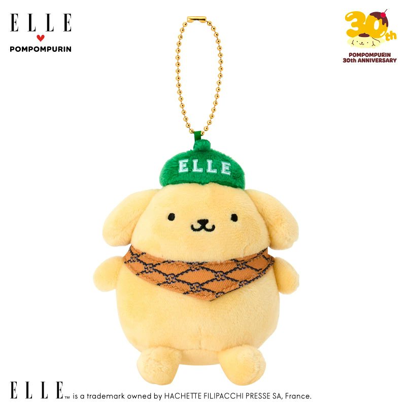 ＜ELLE×ポムポムプリン マスコット＞ サンリオ推し活部🌈 on X: 