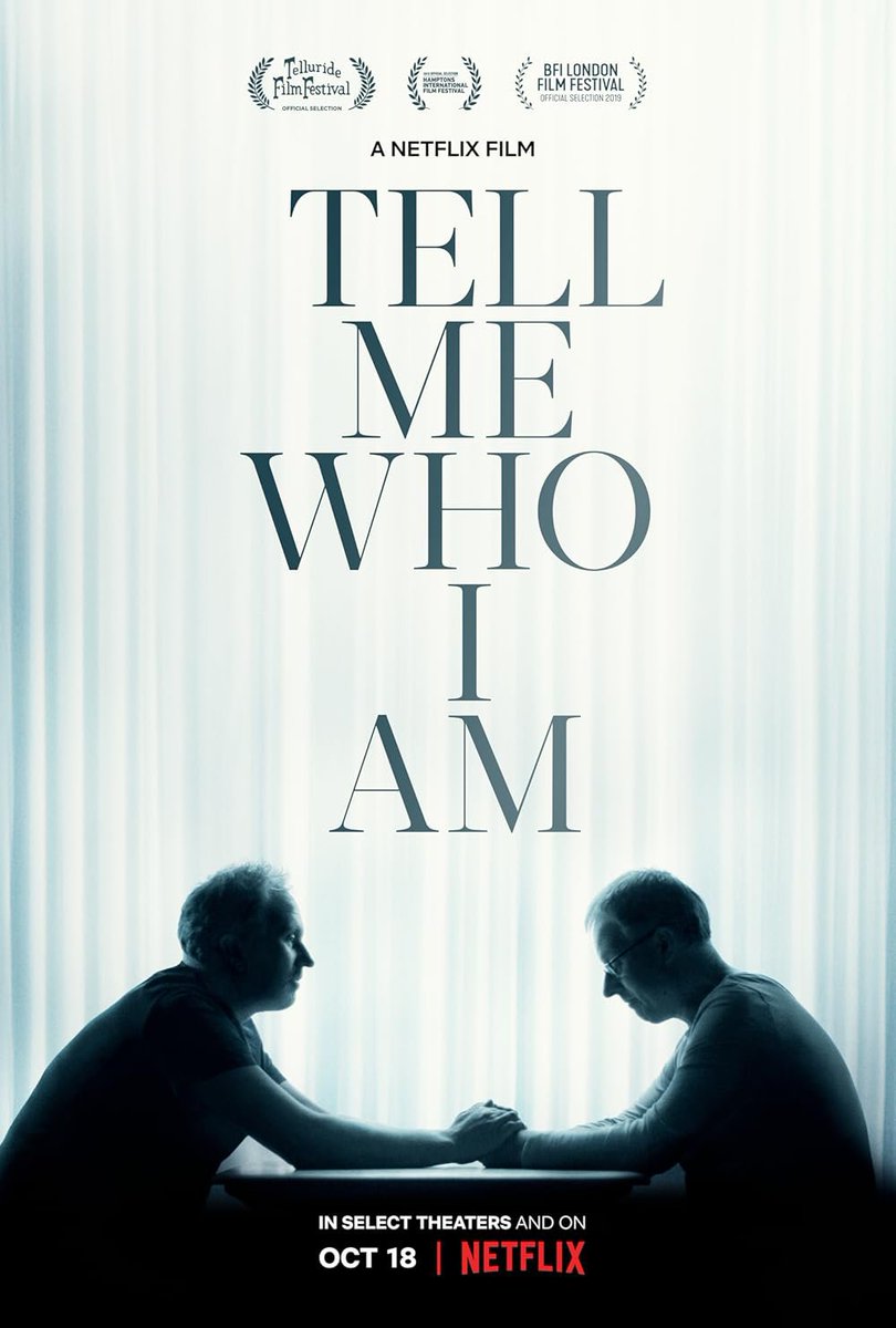 1DeepNote's tweet photo. 8 Netflix Documentaries That Can Change Your Perspective On Life:

1. Tell Me Who I Am https://t.co/ZQqwKs6zRp
