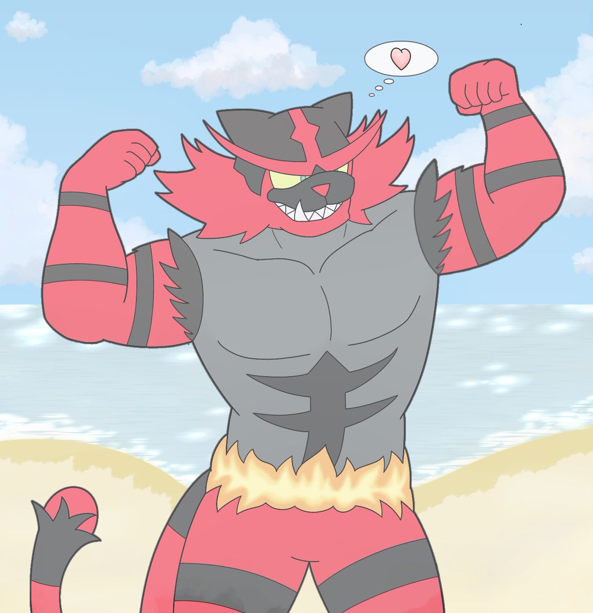 im_ZackRk's tweet photo. Happy Incineroar Day! I love this big, silly cat so much 🐱🔥❤️

#IncinDay  #IncineroarDay #Pokemon https://t.co/BeCTOZrKyW