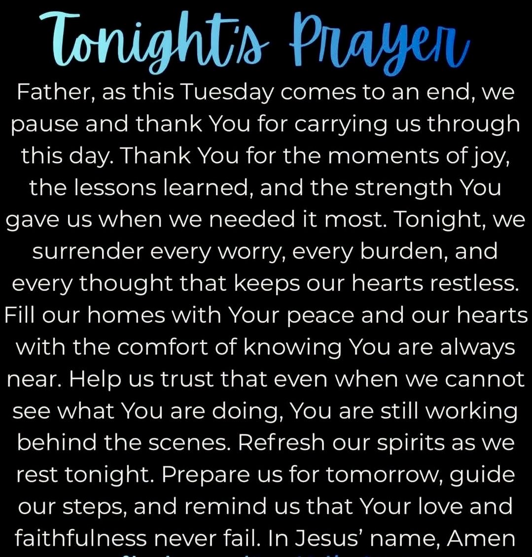 Joe_S_Pure's tweet photo. Tonight’s prayer 🙏✝️✨ https://t.co/EIip3IBZUA