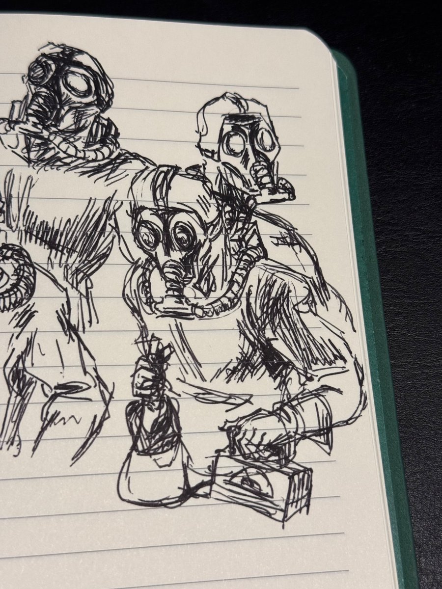 BlotPlots's tweet photo. @EvaWorldEngine Ty for the art share, here’s some hazmat guys I did a while back
https://t.co/Lo6GqoB9xH