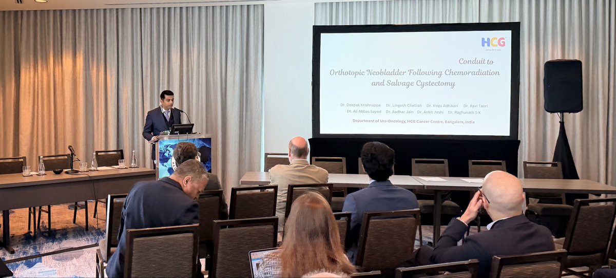 Deepakkrishnap9's tweet photo. Honored to have presented at the Society of Robotic Surgery (SRS) 2026 on 

“Reclaiming Continence: Robotic-Assisted Conversion of Ileal Conduit to Orthotopic Neobladder.” 

It was a privilege to share our experience at a meeting that showcased cutting edge innovations and the future of robotic surgery. A special thank you to @ Dr Vipul Patel and the organizing team for delivering an exceptional conference.

Grateful for the opportunity to contribute and learn alongside experts from around the globe. #SRS2026 #RoboticSurgery #Urology #UroOncology #Innovation