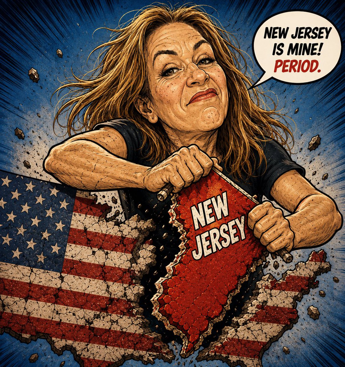 LyndaNJPatriot's tweet photo. Mike Sherrill’s secession of New Jersey from the United States is unconstitutional and must be stopped!  She is purposely dividing it from our nation!   Our Sanctuary State is unconstitutional and she is giving our elections to illegal invaders while financing it with taxpayers dollars!