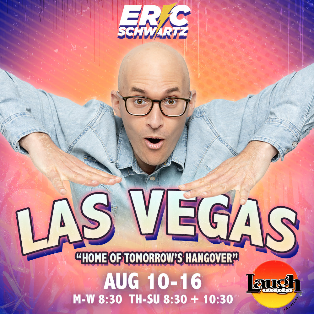 ericschwartz's tweet photo. (1/2) Stand up dates are in full swing! Come out to these shows and let’s get crazy. Where next? Tix: https://t.co/S0YmV3Ga1T https://t.co/bdSZ5kippG