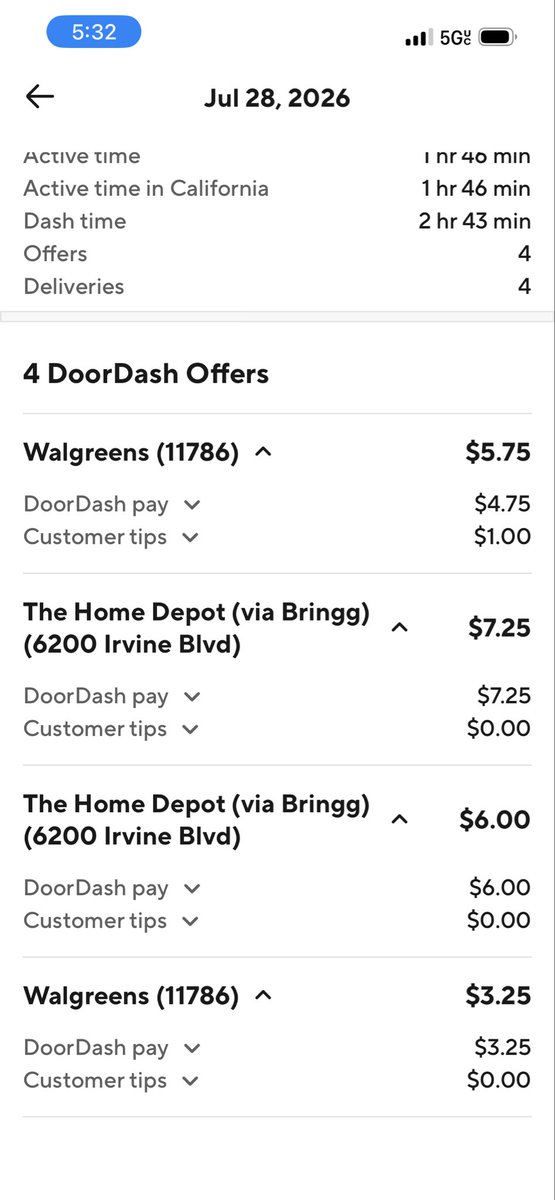 Ruben310's tweet photo. @DoorDash this is sick. Makes me want to quit driving for you. 

@DoorDash_Help @DoorDashImpact @AIatDoorDash https://t.co/fefC0xTVbQ
