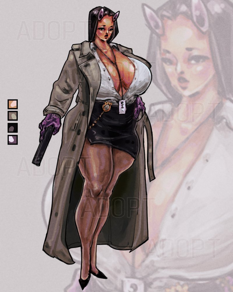 neeeeeedsart's tweet photo. [ADOPT] Detective Oni

SB: $30
Mi: $5
AB: $50

Bid here: https://t.co/W2PE2etSpE

#adoptable #oc #characterdesign https://t.co/H4EgegEiT6