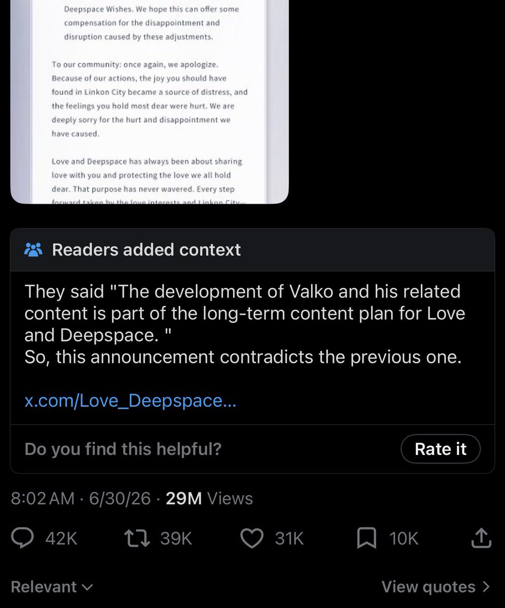 serenitylus's tweet photo. THEY ADDED A COMMUNITY NOTE TO HIS CANCELLATION LMFAO https://t.co/SMEEoNmO7P