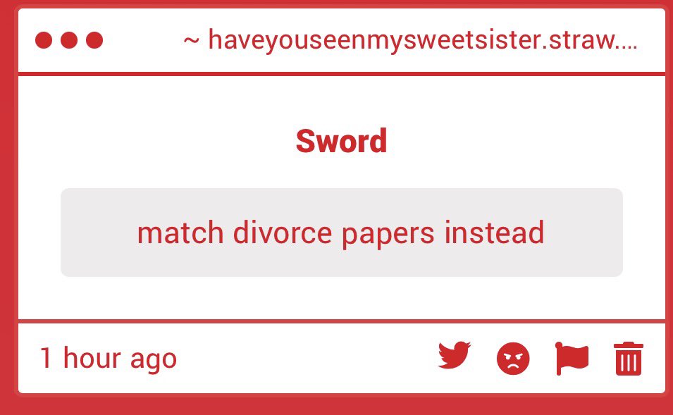 KnightsSympathy's tweet photo. Hernando Romero and I are not married, and if we were we would not divorce. https://t.co/z7l9Zrakg9
