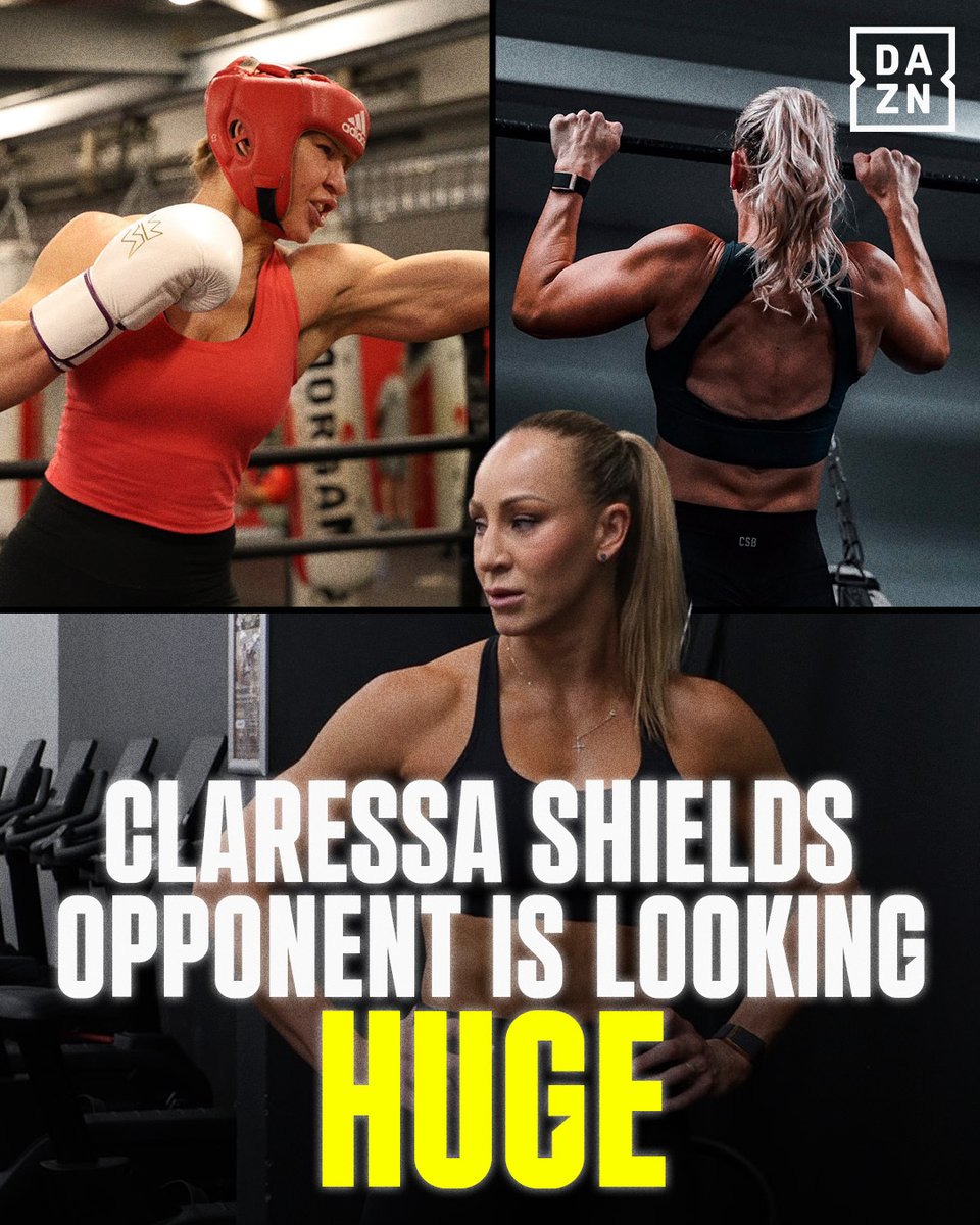 DAZNBoxing's tweet photo. Kaye Scott is looking dangerous! ๐ช
#ShieldsScott | Aug 15 | Watch only on DAZN https://t.co/AwCVxGf8eY