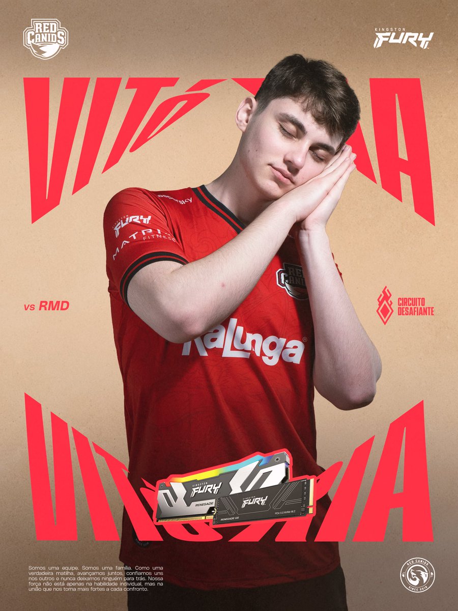 REDCanids's tweet photo. A PRIMEIRA TÁ EM CASA!
Tivemos resiliência no jogo pra não deixar desandar e conseguimos trazer a 1ª vitória com essa line 🥳
Confia no processo, Matilha! #GoRED https://t.co/M5qQFVarGW