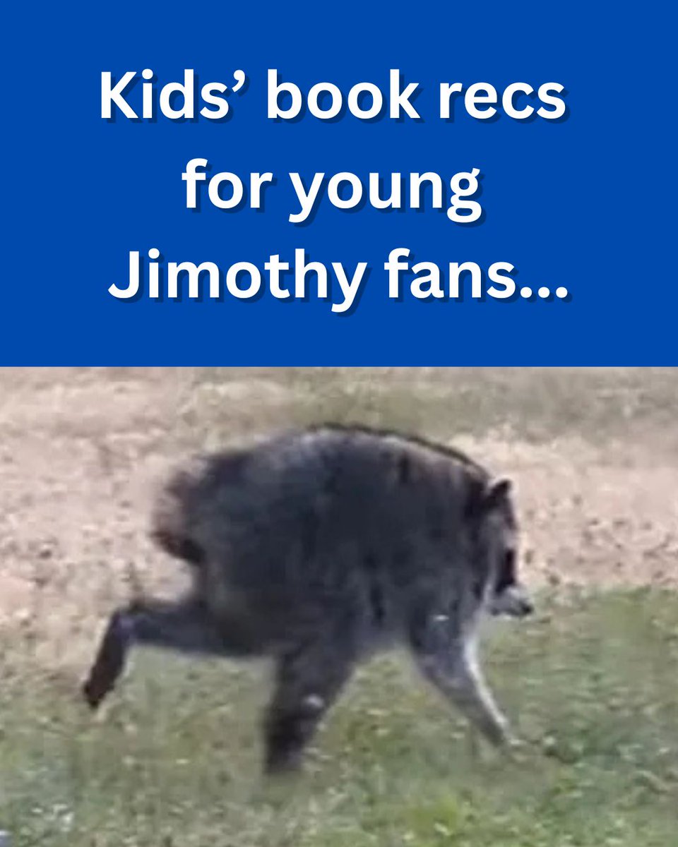 LaurieThompson's tweet photo. If your young readers are obsessed with #jimothy, check out these children's books featuring raccoons--all by local authors!
#raccoon #raccoonlove #raccoonlover #seattle #seattlelife https://t.co/g50m2GD4gu