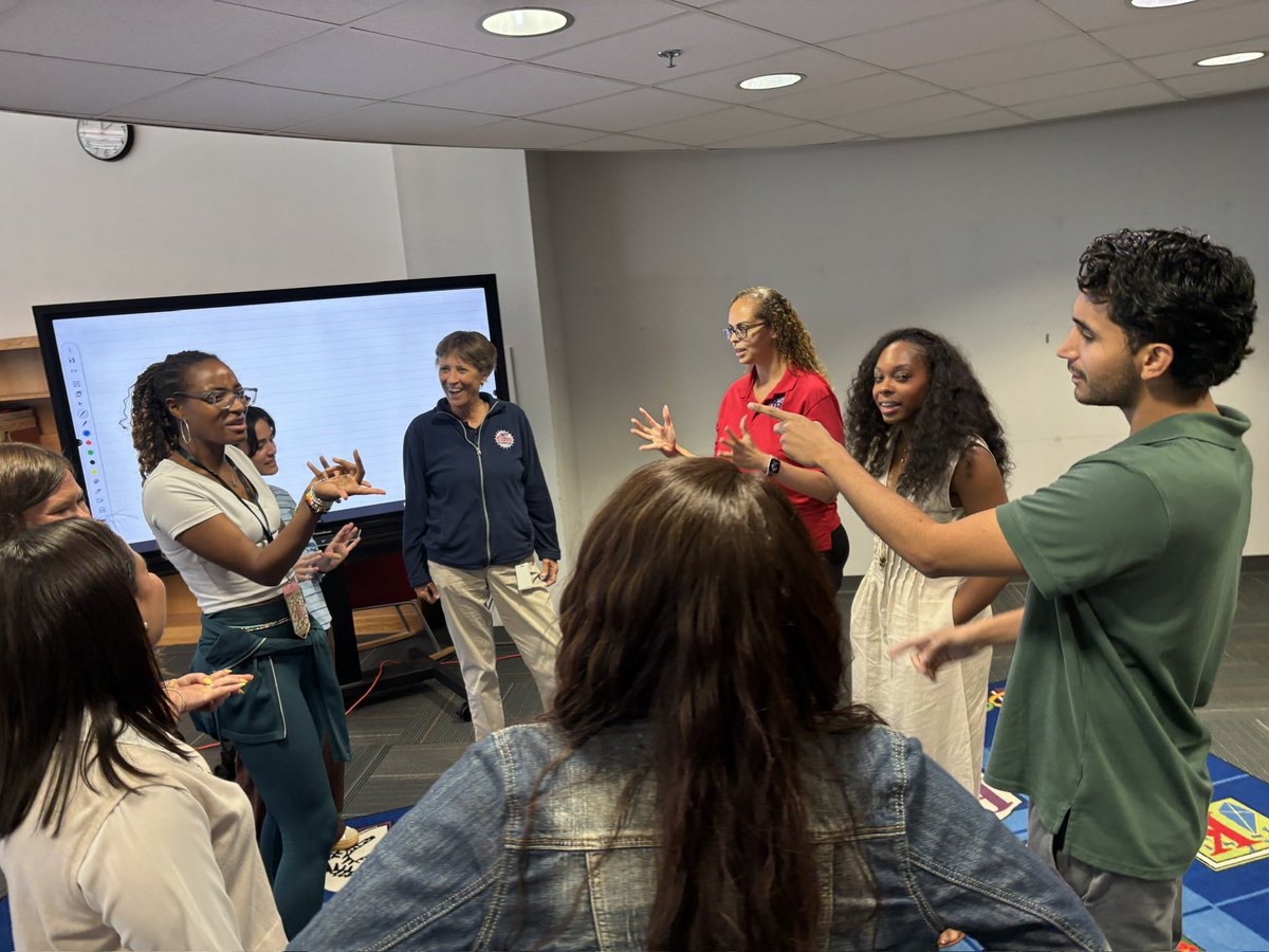 GeorgeHWBushES's tweet photo. ⚓ Welcome aboard, newest Bush Patriots!
Today our newest crew officially joined the Bush family, bringing incredible energy, collaboration, and excitement. We can’t wait to see the impact you’ll make in the lives of our students this year!
💙❤️ #BushPatriots #WelcomeAboard https://t.co/ACBMwEX7wu