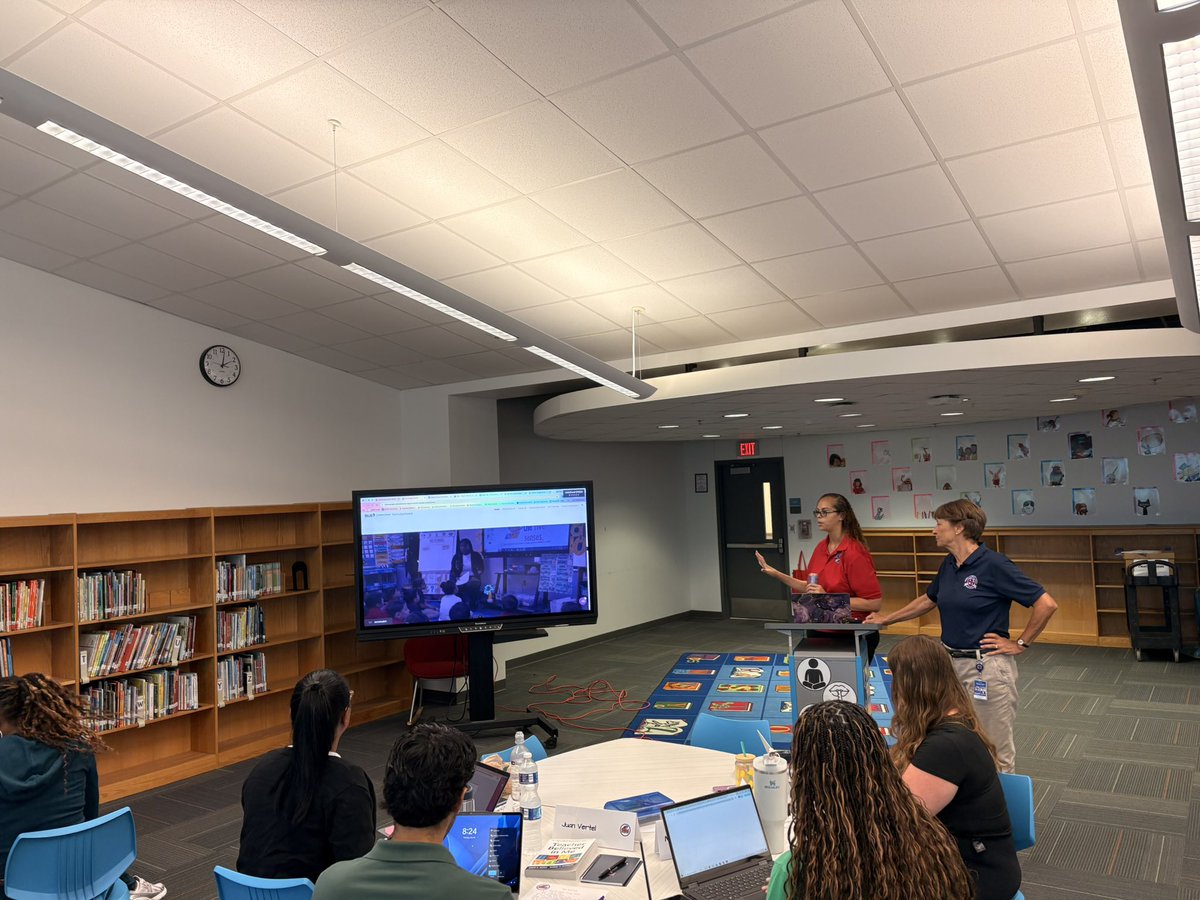 GeorgeHWBushES's tweet photo. ⚓ Welcome aboard, newest Bush Patriots!
Today our newest crew officially joined the Bush family, bringing incredible energy, collaboration, and excitement. We can’t wait to see the impact you’ll make in the lives of our students this year!
💙❤️ #BushPatriots #WelcomeAboard https://t.co/ACBMwEX7wu