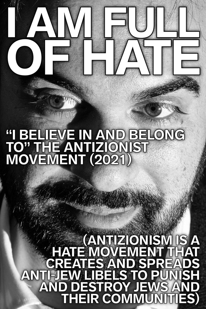 gabedrawsX's tweet photo. ✡︎ I don't know how much simpler to make this: 
Zohran Mamdani belongs to the antizionist hate movement.
Antizionism is a hate movement that targets Jews and Israelis and their allies for violence and erasure and elimination. 
The mayor of the U.S. city with the largest Jewish population is part of an anti-Jewish hate movement.
Do you fffking GET IT yet?