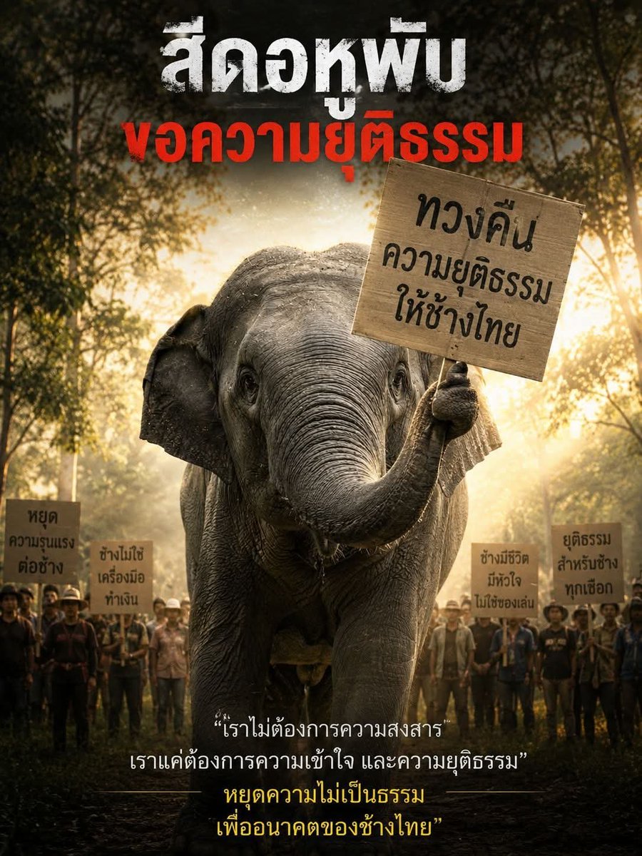 paichewee65779's tweet photo. อย่าให้เกษียณ เดินหน้าให้ไล่ออก จะได้ไม่ต้องรับบำนาญ โทษฐานทำให้ช้างเสียชีวิต
ตัวการใหญ่ลอยนวลเลย แต่น้องหูพับตามติดไอ้ตัวนี้ตลอดเวลา https://t.co/c8uUepSilt