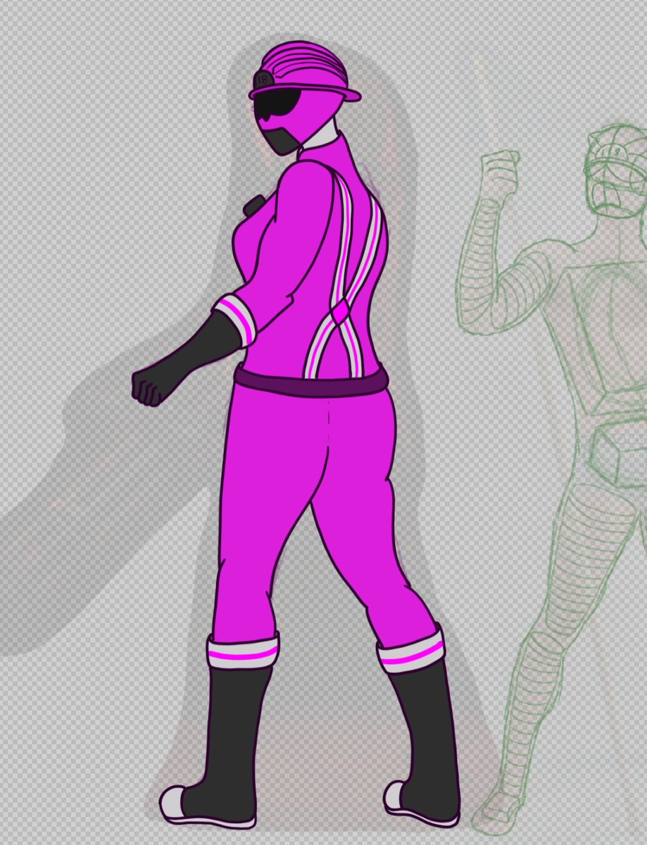 crashingstar47's tweet photo. 78 days until season 10
Here's my design for power rangers au Hen https://t.co/EoEY2ogdtF