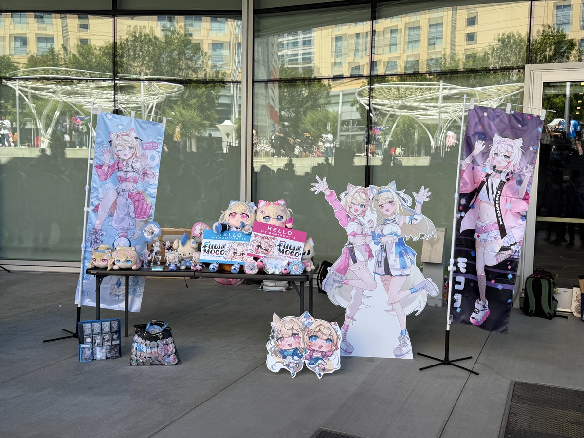 wgeneral_eric's tweet photo. At the meetup, Ruffians enjoyed FUWAMOCO music, set up a plushie and standee shrine, took photos, and joined in some wotagei!

It was wonderful seeing everyone meet, celebrate, and share their love for FUWAMOCO. Thank you to everyone who helped make it possible! BAU BAUー！！🐾🩵🩷

Professional photos and our special video message will be shared later this week before the anniversary 👀✨

Photos and video by @/SuperNinjaDesu

(3/3)