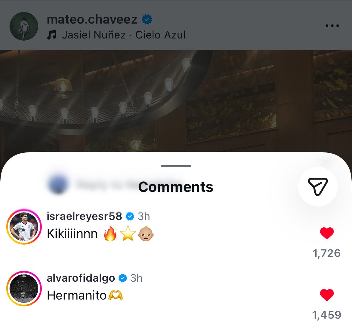 seokthv's tweet photo. ver los comentarios y likes de la selección en sus publicaciones como si fueran un grupo que hizo disband 😿😿 https://t.co/ApJzbNW3fa