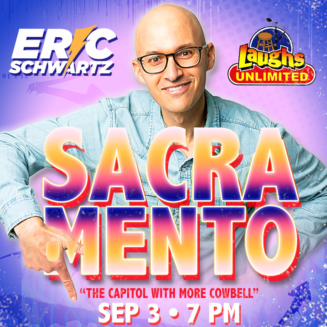 ericschwartz's tweet photo. (2/2) Stand up dates are in full swing! Come out to these shows and let’s get crazy. Where next? Tix: https://t.co/S0YmV3Ga1T https://t.co/wDsr6IlAoI
