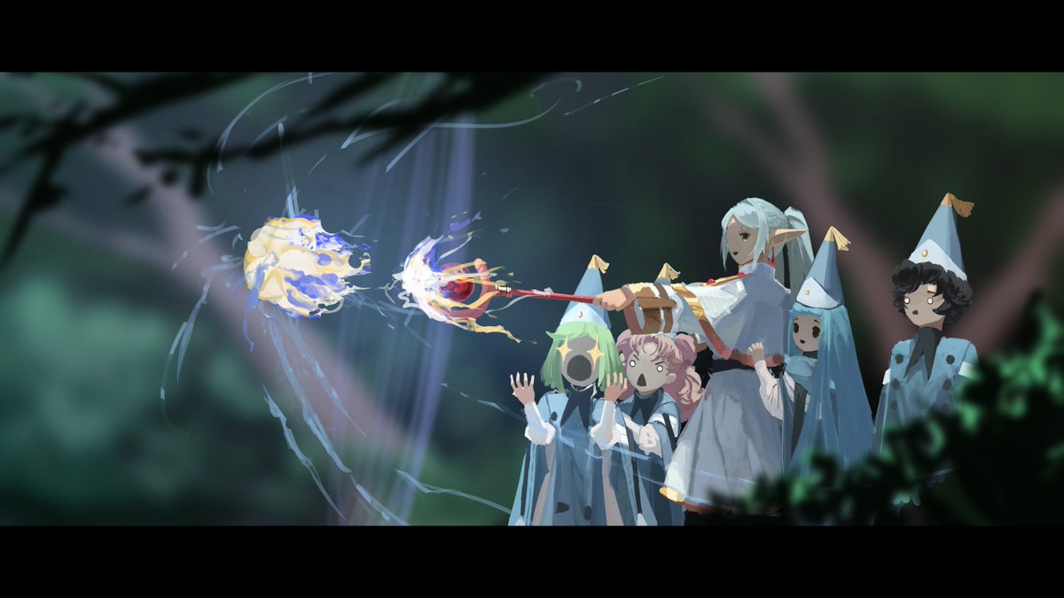 jolseon's tweet photo. Frieren and the Qiflings
#とんがり帽子のアトリ絵 #葬送のフリーレン https://t.co/c31AkqUwIO