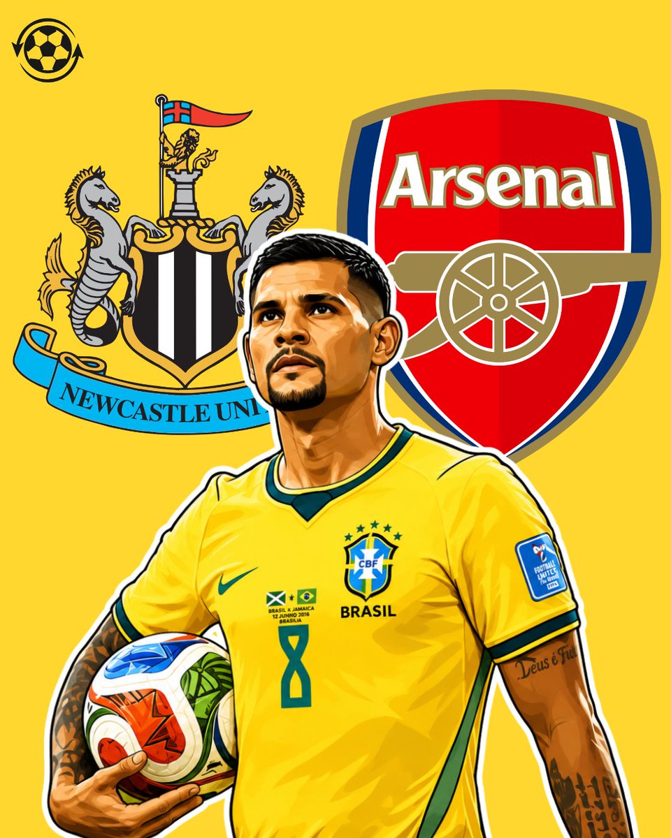 DeadlineDayLive's tweet photo. 🚨 Newcastle United insist they have received no formal approach from Arsenal for Bruno Guimaraes.

The Magpies also deny reports of club-to-club talks over a deal worth around £80M and still expect their captain to return for pre-season as planned.

Newcastle United maintain nothing has changed regarding Guimaraes' future despite renewed transfer speculation.

(Source: @TheNorthernEcho)