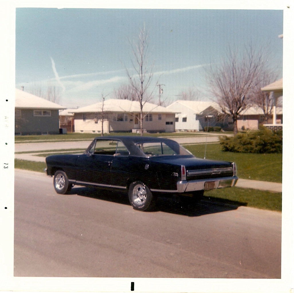 HuskersBob's tweet photo. @gman5180 @HankishTwitZone First time over 100 mph for me was drag racing my ‘67 Nova SS. I still recall the speedometer after crossing the finish line &amp; the speedometer was buried. The highest number on the speedometer was 120 mph and the needle was way past that point.  Here’s my Nova. #PURESPEED https://t.co/oeQnh8ll5m