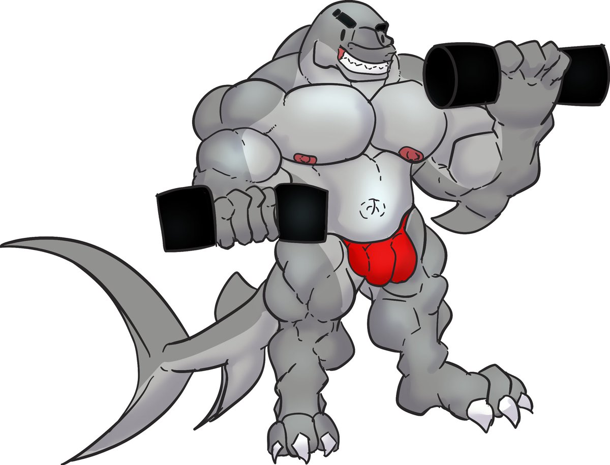 MusclePix8's tweet photo. #shark #bara https://t.co/et5WntBRnp