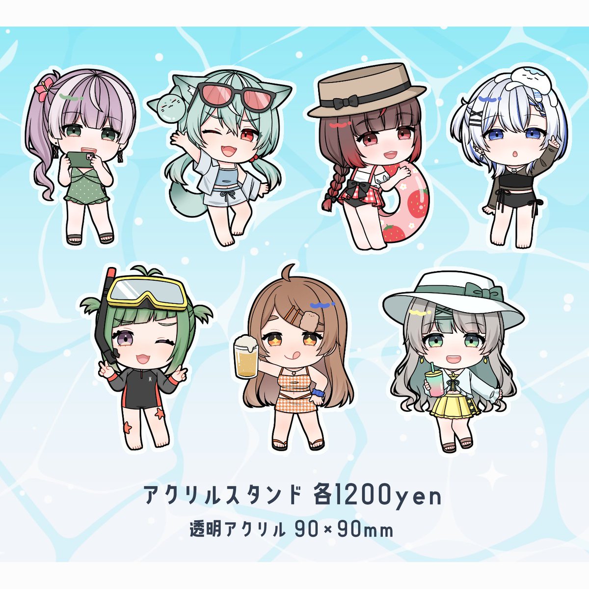 agekorofficial's tweet photo. #Vtuberの水着が見たい
#おはようＶTuber

☀夏グッズ発売中🌊

#ひねくりえいと 今夏限りの限定グッズ

超かわいいロングヘアーお姉さんころもを是非ゲットしてね🍱🍻 https://t.co/Kfb9OXcD69