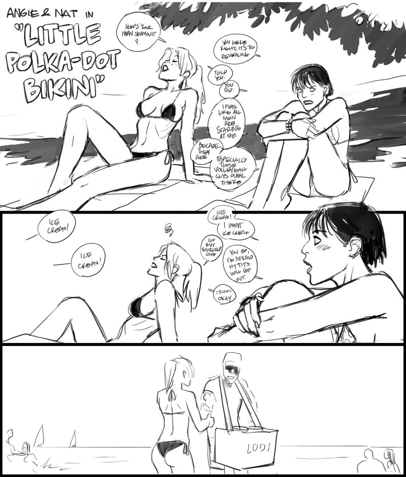 boli_blog's tweet photo. i borrowed @DoodlePoodle_X s OC Angie again for this little summer adventure https://t.co/YJQT6xPasg