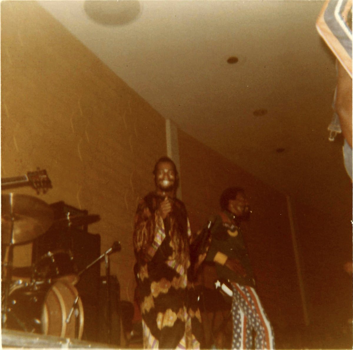 Passionweiss's tweet photo. Funkadelic at the Civic Center Gold Room in Evansville, Indiana. 6/13/71

Less than a month before "Maggot Brain" was released.

Photos by Roger Krause https://t.co/BkhMWJ8jbB