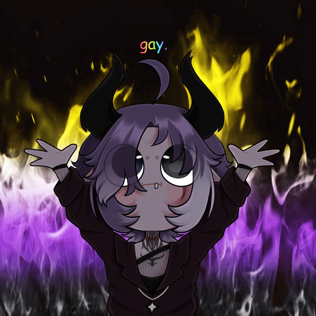 macnificentffs's tweet photo. Where my queer streamers at!? Come to me my gay friends 😈🔥🤩

🎨: @Pleniitude https://t.co/ZC7YfKQOnV
