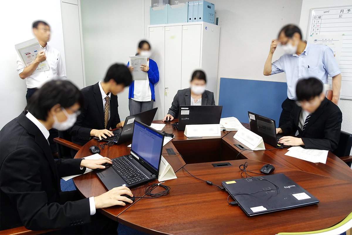 ossopd_ku's tweet photo. 業務体験会の様子です。 https://t.co/O3h5aZjb8W
