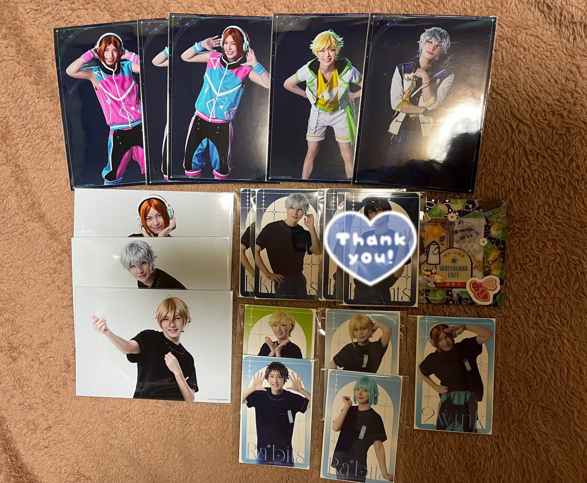 nono_ar22's tweet photo. [交換] あんステ 10th Anniversary LIVE ランブロ クリカ

譲＊ひなた/ゆうた/宙/なずな/光/友也/創/泉
求＊同種:鳴上嵐

○札幌手渡し又は郵送
○郵送の場合ツイフィの一読をお願いいたします https://t.co/mKaTmAo5XQ