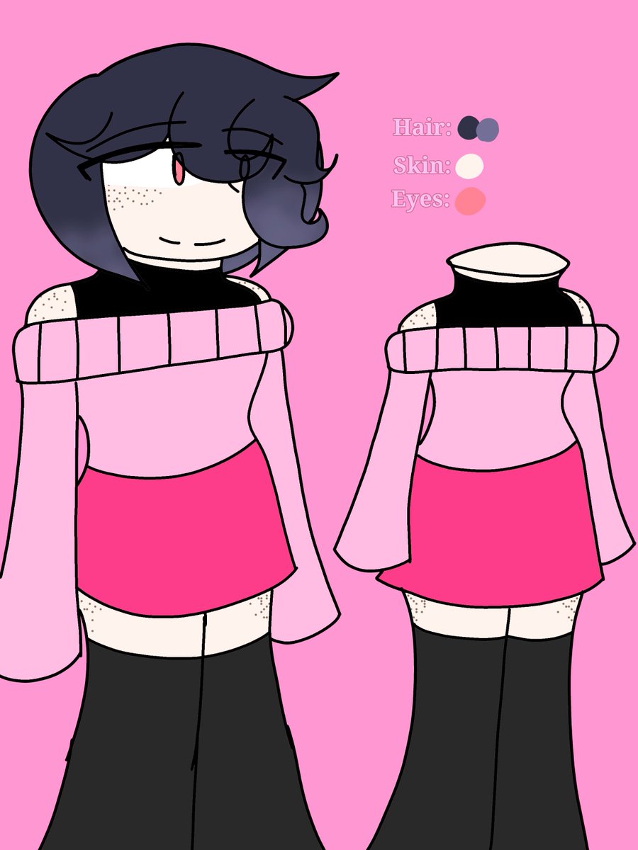BloodyStarPrint's tweet photo. @man_jarr HIII here's my girl, I don't have art of her in a dress at the moment but I'll get to it immediately after posting ^^! https://t.co/EzdDuSxeig
