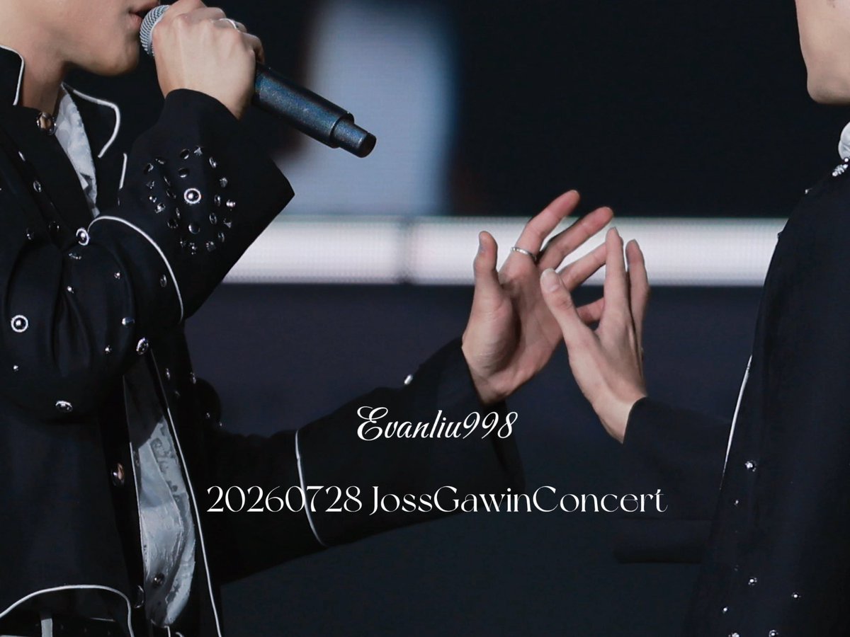 Evanliu998's tweet photo. 20260728 CONCERT
🧑‍🤝‍🧑🥰🥰🥰

#JossGawinConcert #GawinCaskey 
#JossWayar #JOSSGAWIN https://t.co/xYAmVEJlWy