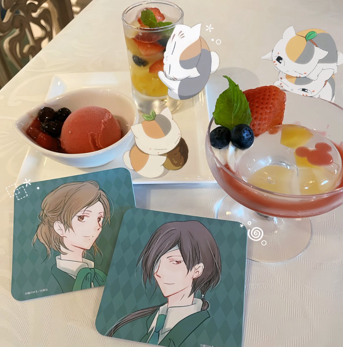 wxbtz's tweet photo. 多軌さん推しの素敵な方と遊んできました⿻*.
本当に楽しかったです💭
夏目友人帳が大好きな方沢山お話をもっとしたいと思いました🎀 https://t.co/3trmScUt11