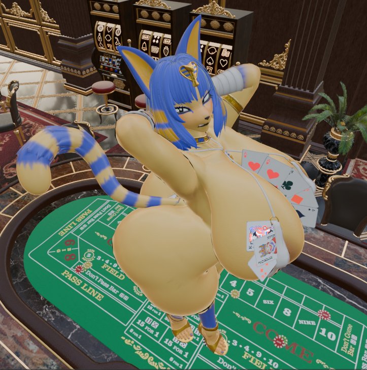 CodaNSFW's tweet photo. Cheating in the casino 

Wip https://t.co/bQb1fyMRlj