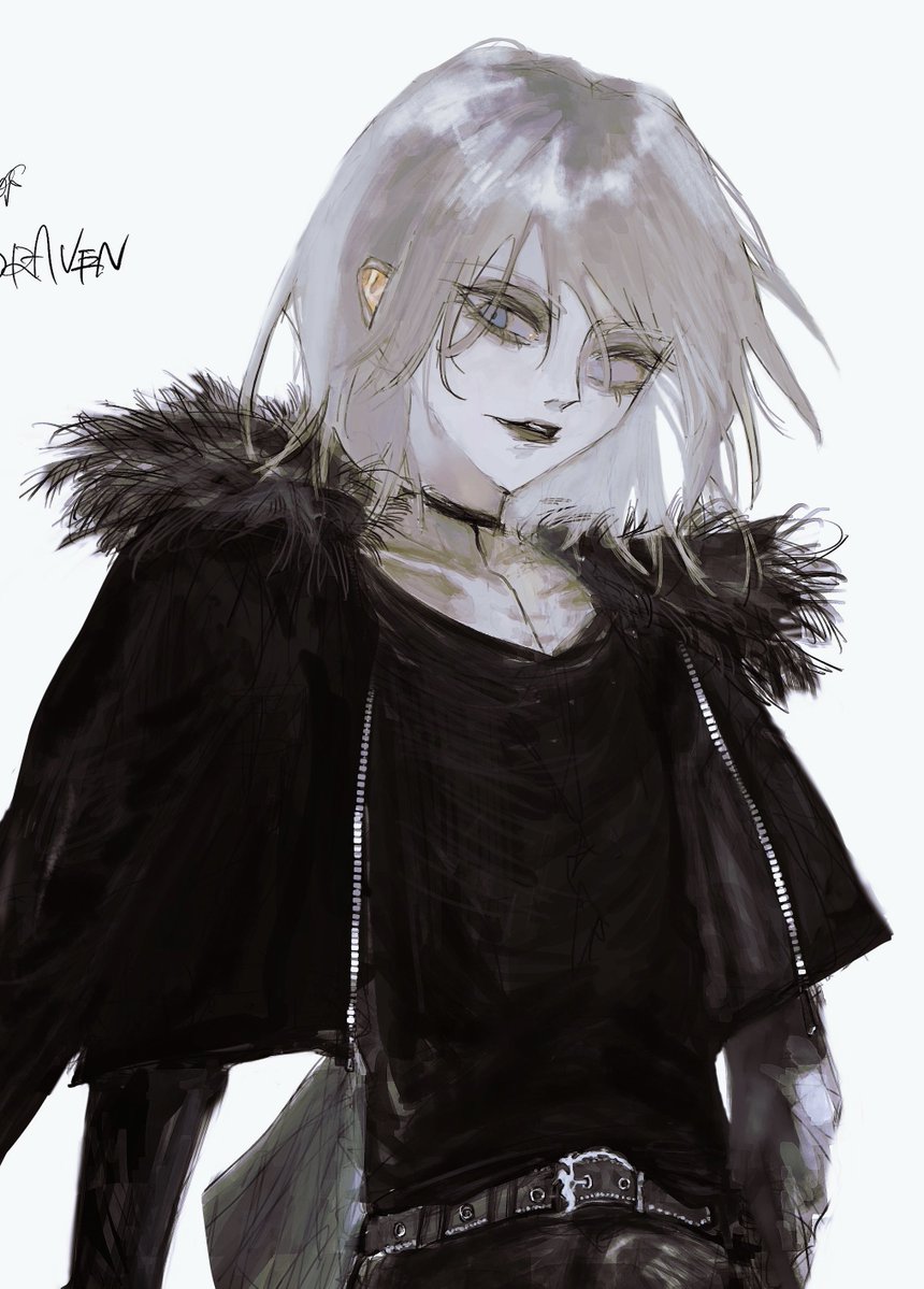 VESPERODED's tweet photo. 落書き姿のまま放置されておるOC https://t.co/reqYfvrvdl