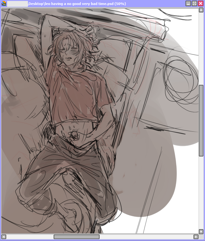izmmms's tweet photo. started drawing the room when I had the canvas flipped so the hair is on the wrong side I don't even care https://t.co/4QoFo1C7ih