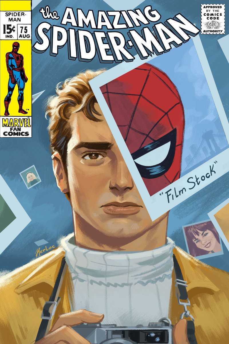 gusvowrites's tweet photo. The week has just started, and Peter Parker is running out of film. He must choose wisely-- will it be some Spidey action for the Bugle, or a memory of his college years? 

SPIDER-MAN: FILM STOCK, a one-shot graphic novel, written by me &amp; illustrated by @lucas_herloc 

Soon! https://t.co/xjUA90CCAU