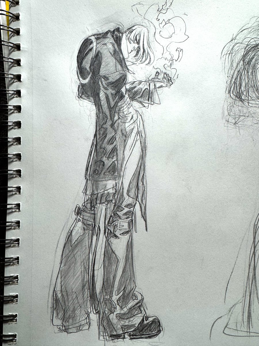 TheChaseConley's tweet photo. Iori from the sketchbook files https://t.co/tKoI50d8wJ
