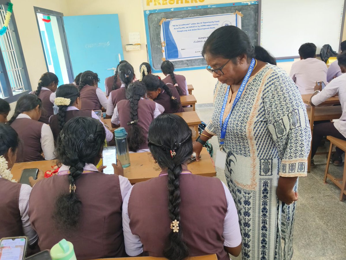 padgom2024's tweet photo. 🎓🤖 PAD successfully completed a 15-hour AI Training Programme for minority students at TDMNS College, T. Kallikulam, equipping them with practical AI skills for learning, creativity, and future careers.

#PeoplesActionForDevelopment #PAD #AIForGood #DigitalSkills https://t.co/iiKZZd1uDD