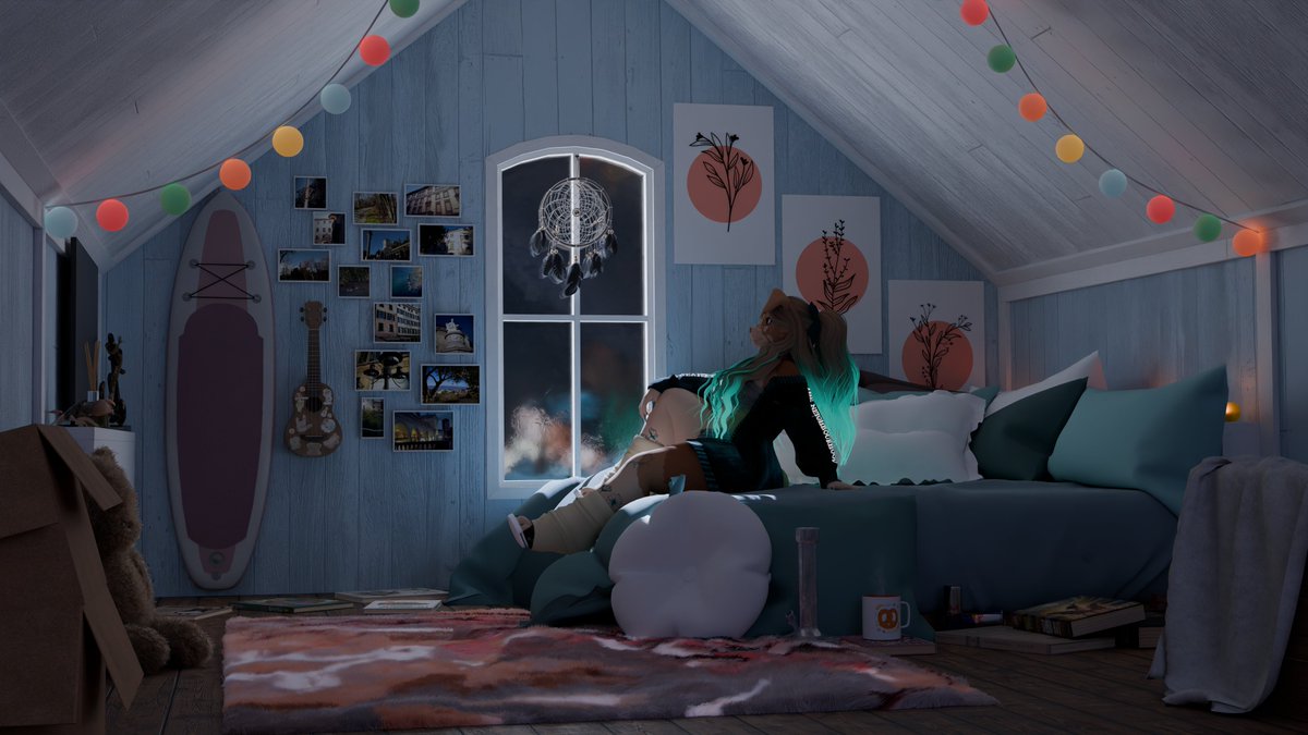 saratoninthedog's tweet photo. How are we feeling about my new PC background? 

Render by me, commissions are open 🤙🏻

#vrchatfurry #furryart #vrcrender 
#vrcfurry #vrchatart #furryrender https://t.co/vLYjmqrunf