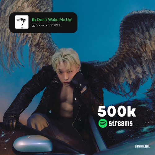 WONHO_GLOBAL's tweet photo. [SPOTIFY - CORE]

26.07.29

'Don't Wake Me up!'  has surpassed 500k streams on Spotify!🎉

Spotify - https://t.co/srqnNR5Umz
YouTube -https://t.co/l54w82UiZN
Apple Music - https://t.co/qJTMIO8xMj
Melon - https://t.co/1DUcYiGoUG
Genie - https://t.co/GPsv0xo7qD
Bugs - https://t.co/WfzqtoymEz
Flo - https://t.co/pCfq8Xz51T

#원호 #WONHO #ウォノ 
#CORE #DontWakeMeUp 
@official__wonho @official_WH_jp