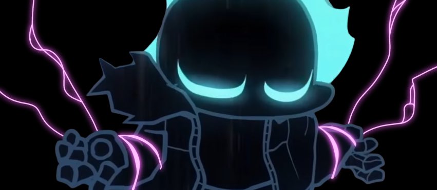 Lazybonezzz2015's tweet photo. “i mean, i AM classic sans but i might be YOUR classic sans, ya get what i’m saying?”

“and you do know i can break these strings if i wanted to, right?” https://t.co/1F8DODmNfl