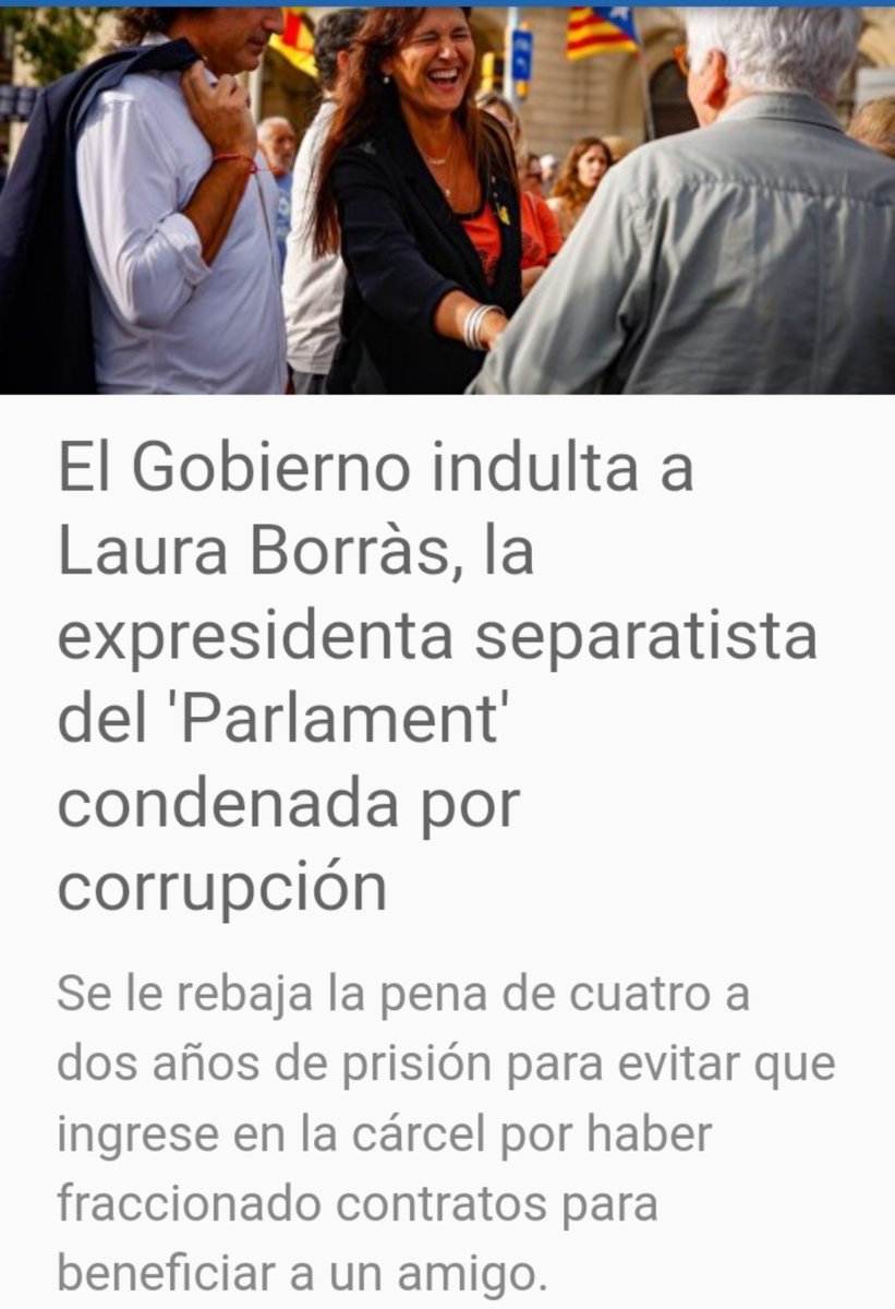 Robustiano21's tweet photo. Delinques, los Jueces te condenan y el Gobierno corrupto te indulta.
Da lo mismo lo que digan los Jueces, porque eso es lo que hará con su hermano y con su mujer.
El Gobierno siempre a favor de los delincuentes. https://t.co/Yz1hHKg9oo